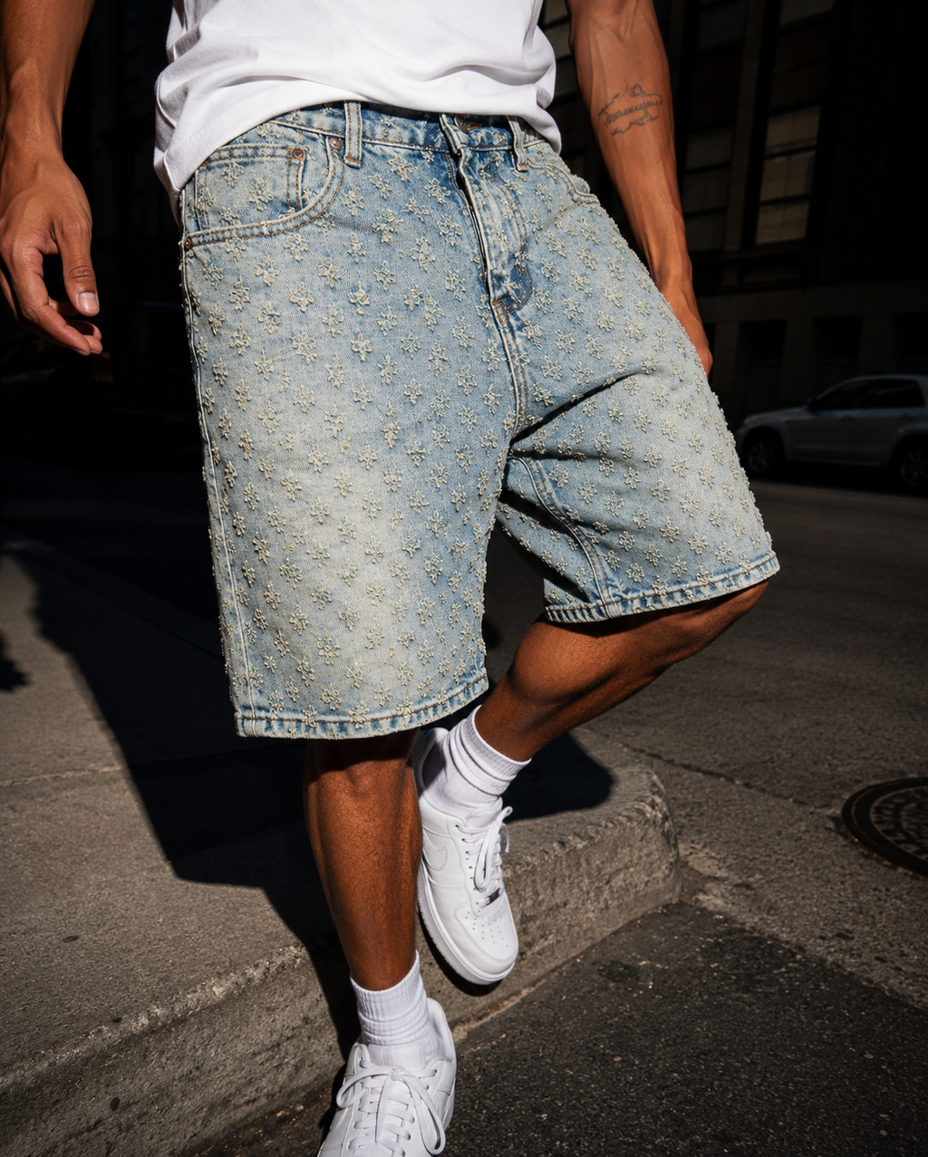 Pantalones cortos vaqueros District