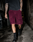 Pantalones cortos cargo de pana Calloway