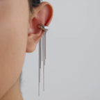 Pendiente de oreja Chain Fall