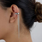 Pendiente de oreja Chain Fall