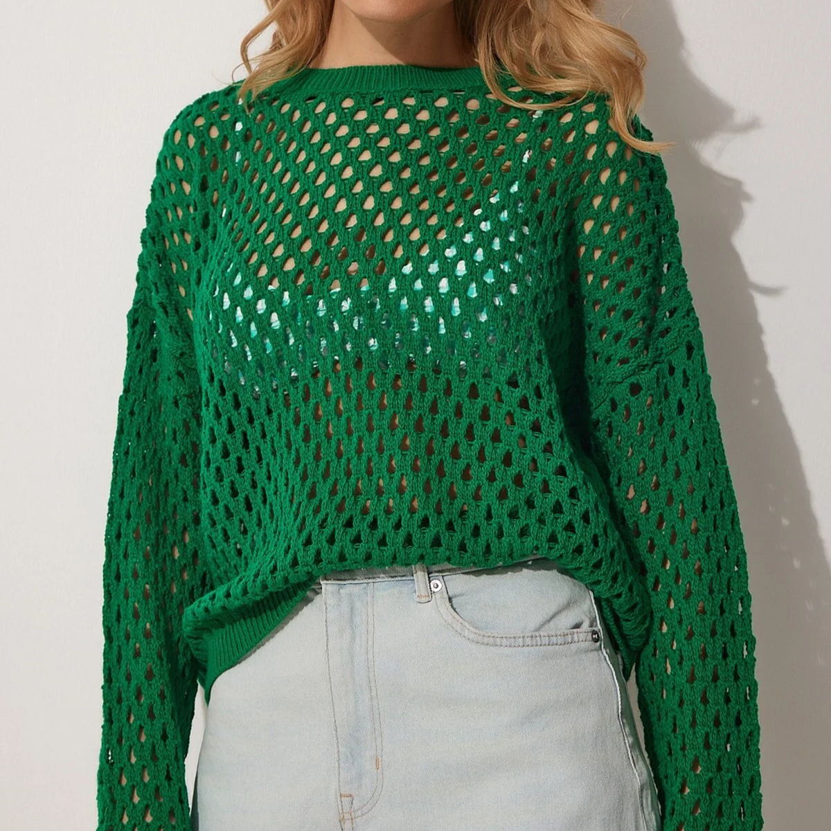 Top Cropped de Punto Abierto Bayside