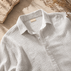 Camisa de lino y algodón Ravello