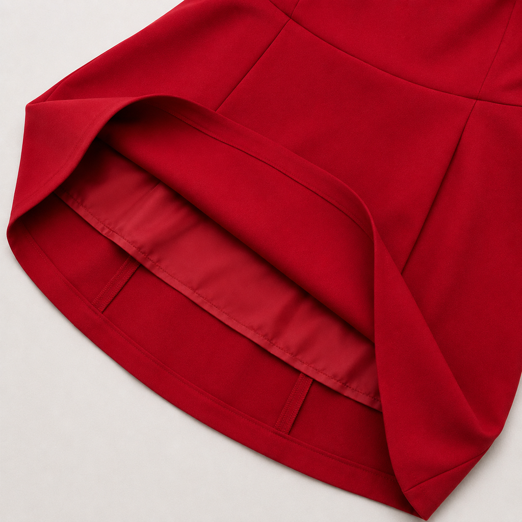 Minivestido drapeado