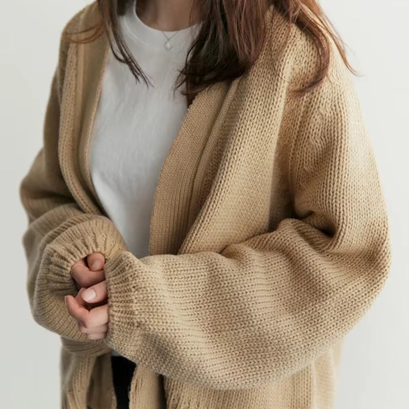 Cárdigan de Punto Lounge Knit