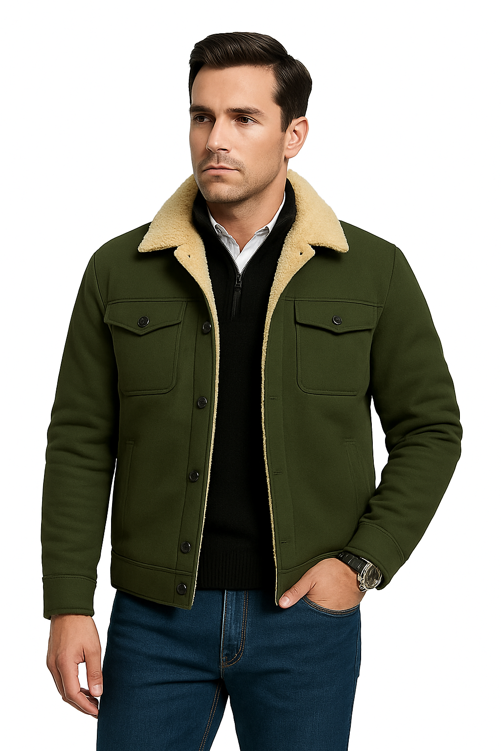 David | Chaqueta Bomber con Estilo