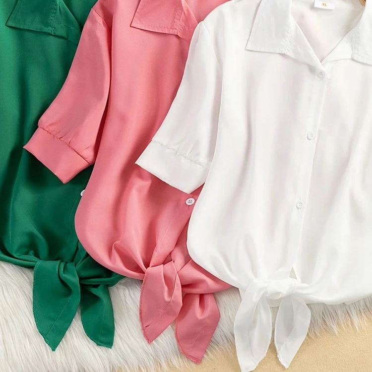 Blusa con lazos