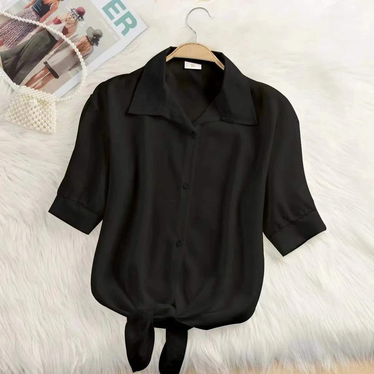 Blusa con lazos