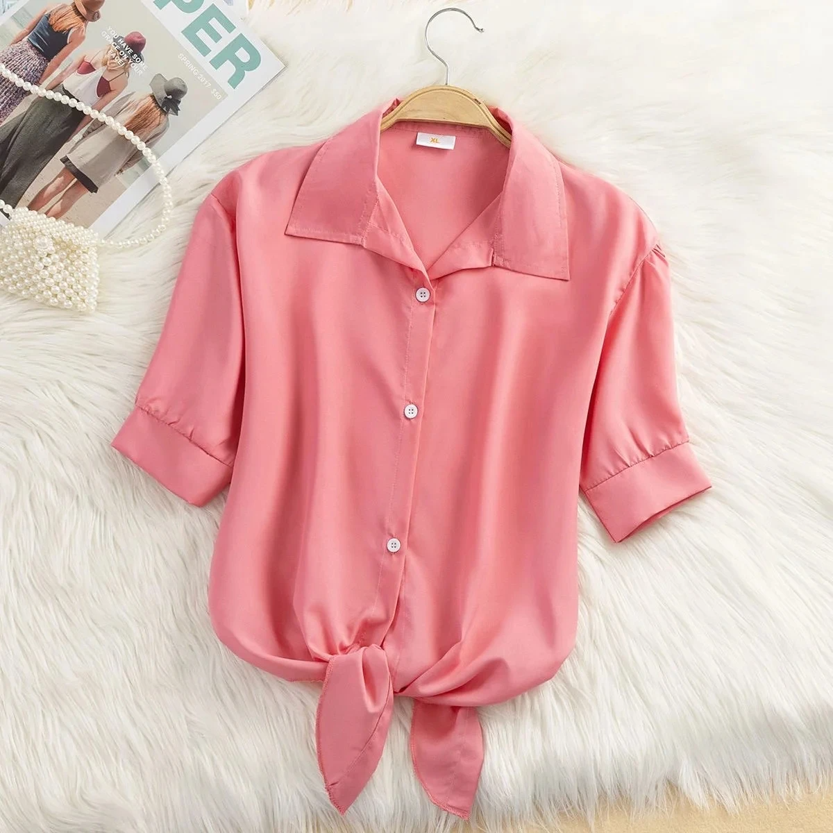 Blusa con lazos