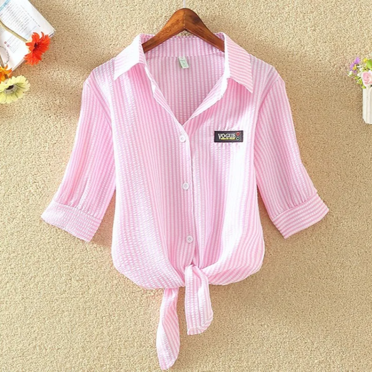 Blusa con lazos
