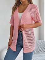 Cárdigan de Punto Chevron Breeze