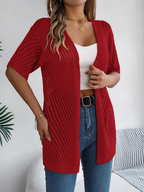 Cárdigan de Punto Chevron Breeze