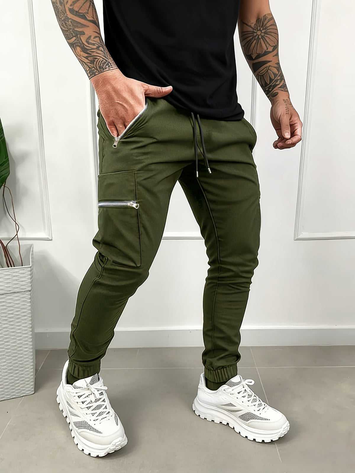 Pantalones cargo esenciales