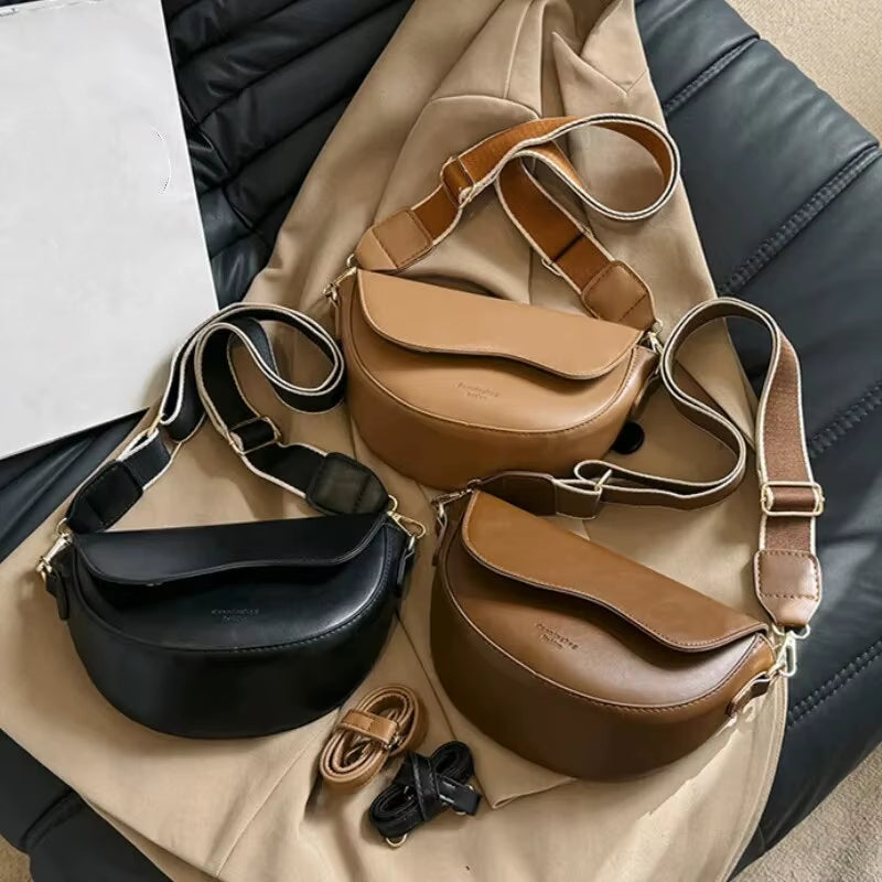 Bolso bandolera marrón