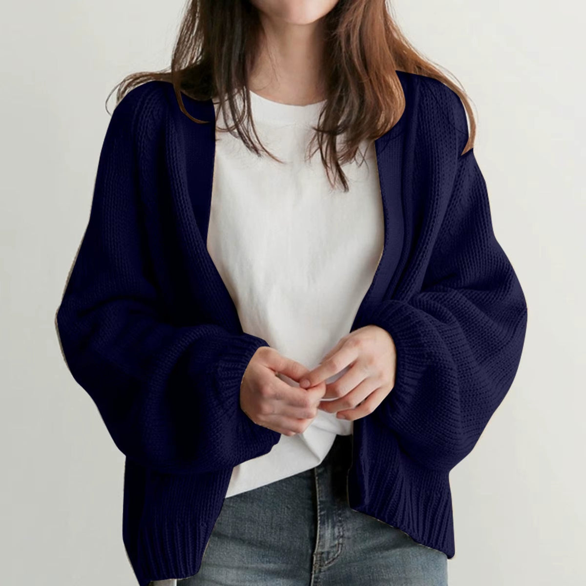Cárdigan de Punto Lounge Knit