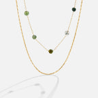 Cadena de capas Alana Oro & Piedra