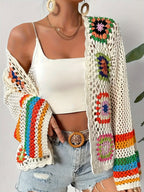 Cárdigan de Crochet Mosaico Eden