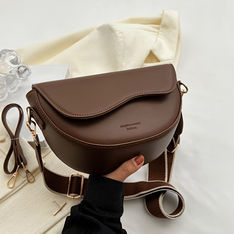 Bolso bandolera marrón