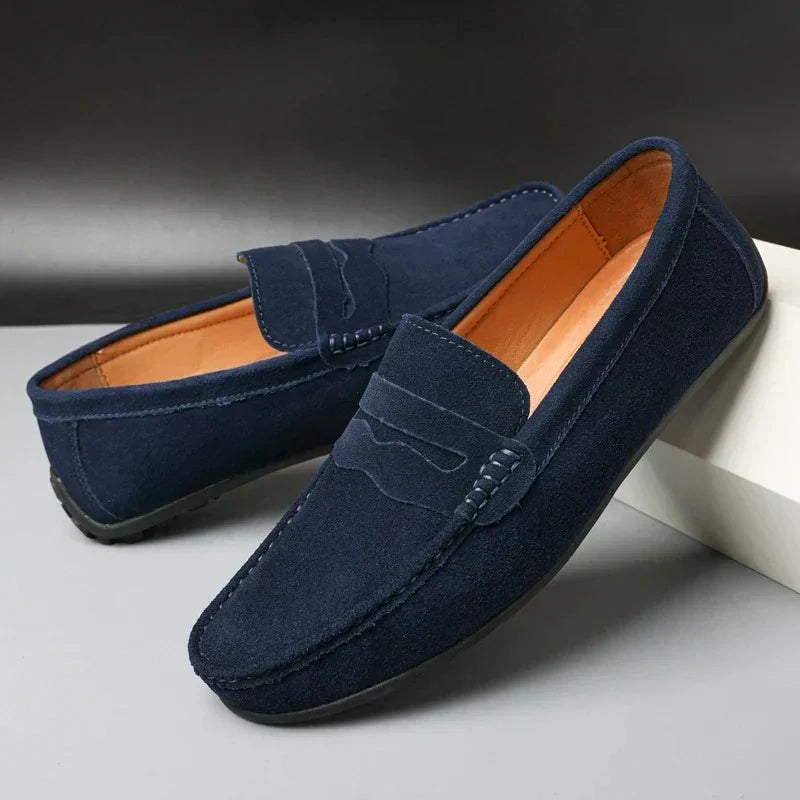Lurano | Mocasines retro de ante