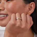 Bibiana - Anillo de Perlas y Cristales