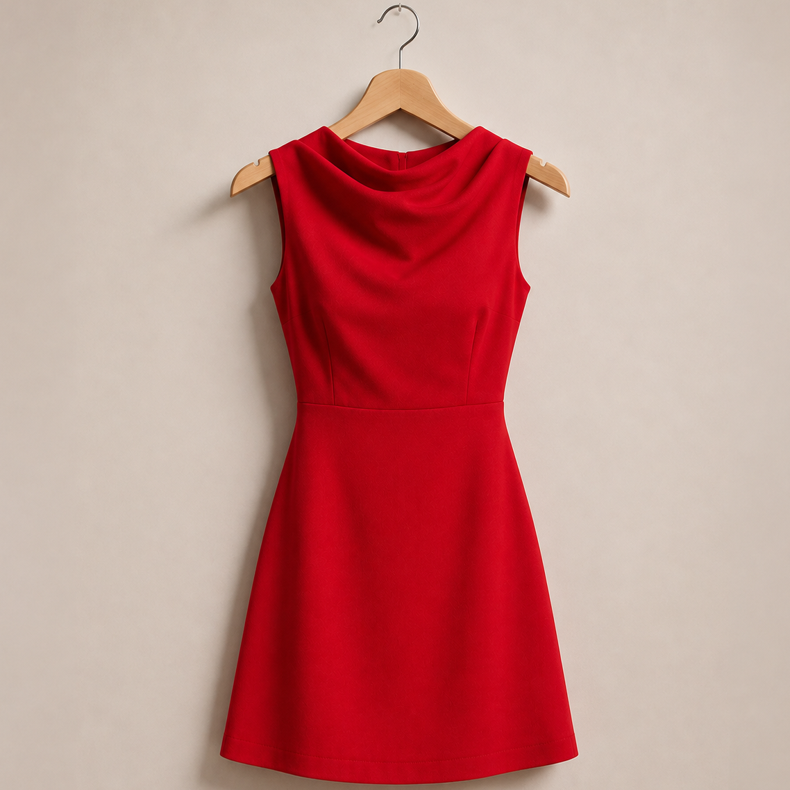 Minivestido drapeado